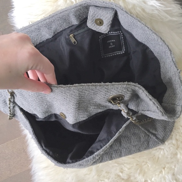 Anthropologie Quilted Tote Bag! - Picture 6 of 8